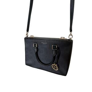 Henri bendel Textured satchel -gold hardware‎